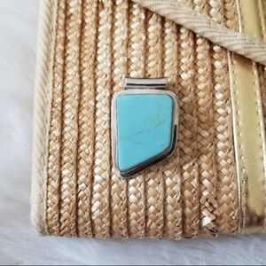 Sterling silver 925 and turquoise pendant